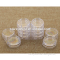 Plastic Clear Empty Bin Nail Art Storage Box with jewelry rhinstone Combined Case Container